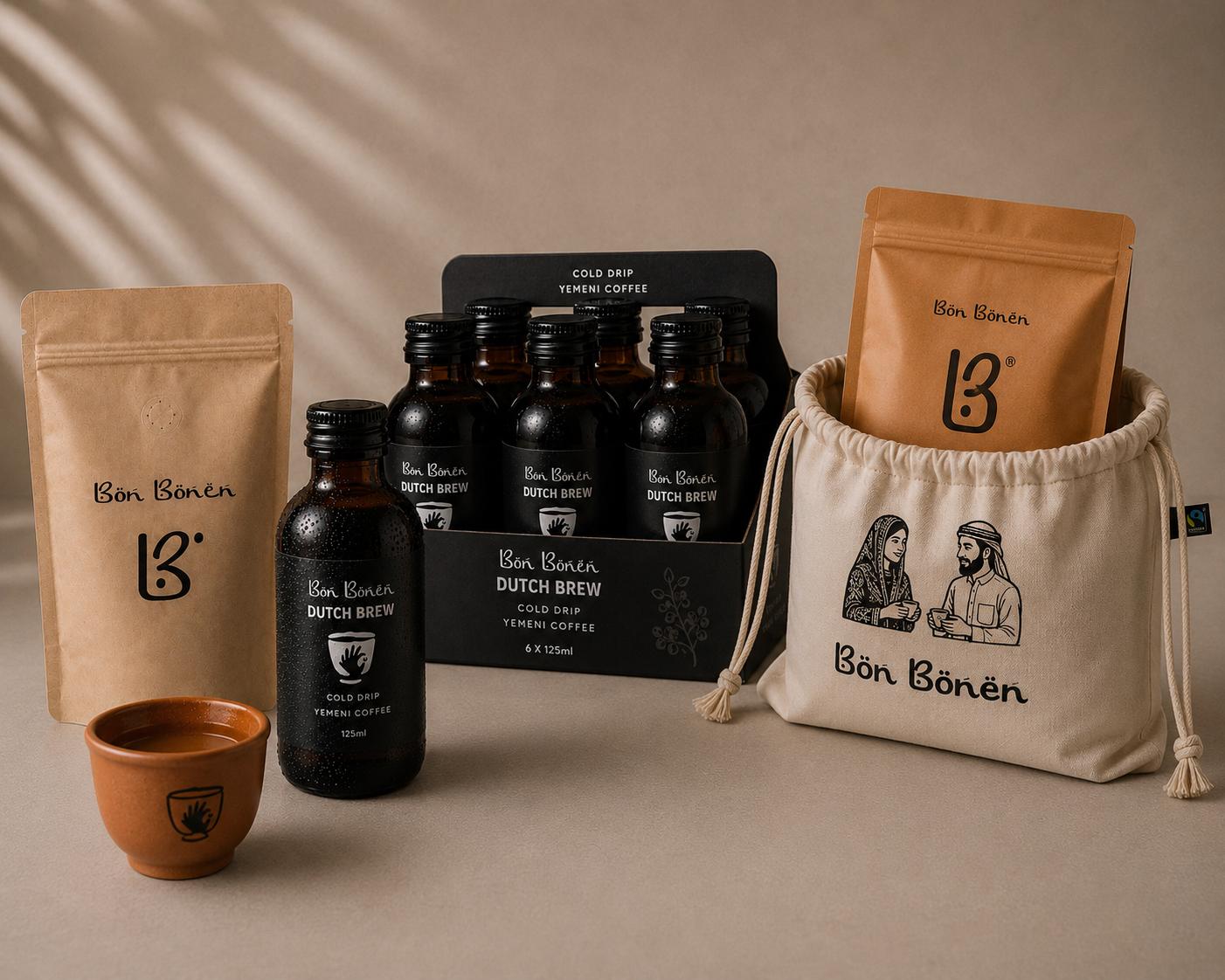 Bon Bonen coffee range for business partners